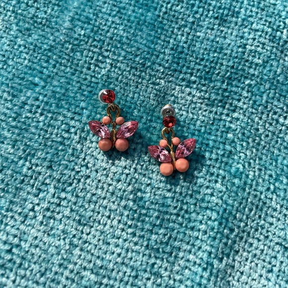 Small Butterfly Earrings - Picture 2 of 8